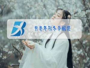 男老年秋冬季服装