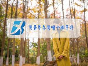 男青年冬装哪个牌子好