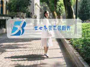 女士冬装正装图片