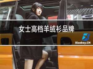 女士高档羊绒衫品牌