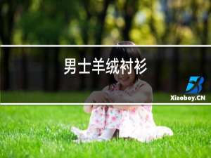 男士羊绒衬衫