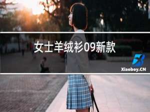 女士羊绒衫09新款