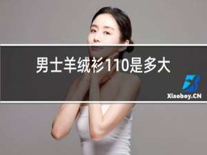 女士羊绒衫110是多大码