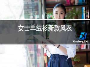 女士羊绒衫新款风衣