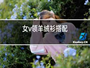 女v领羊绒衫搭配