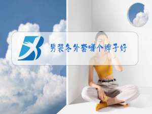 男装冬外套哪个牌子好