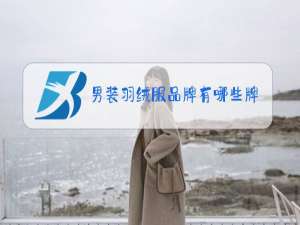 男装羽绒服品牌有哪些牌子