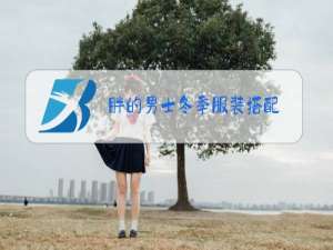 胖的男士冬季服装搭配