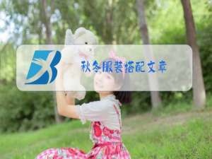 秋冬服装搭配文章