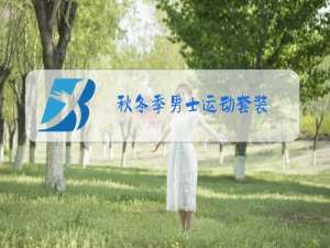 秋冬季男士运动套装