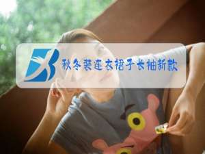 秋冬装连衣裙子长袖新款