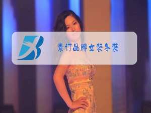 素订品牌女装冬装