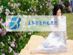 上冬装是什么意思