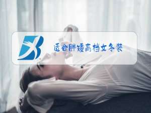 适合胖矮高档女冬装
