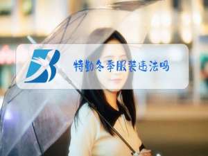 特勤冬季服装违法吗