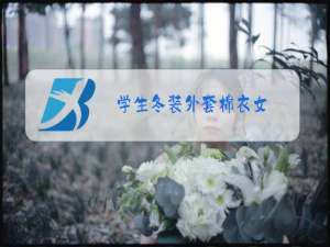 学生冬装外套棉衣女