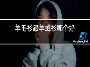 羊毛衫跟羊绒衫哪个好