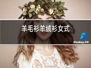 羊毛衫羊绒衫女式