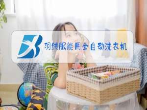 羽绒服能用全自动洗衣机洗吗