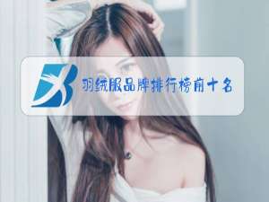 羽绒服品牌排行榜前十名男款