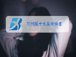 羽绒服十大品牌排名