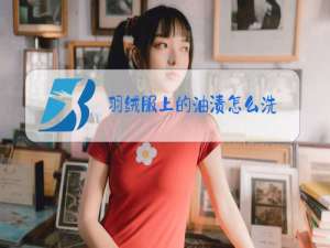 羽绒服上的油渍怎么洗