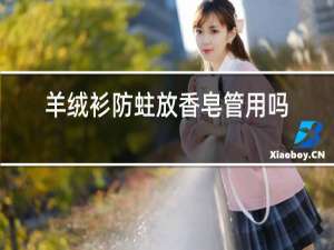 羊绒衫防蛀放香皂管用吗