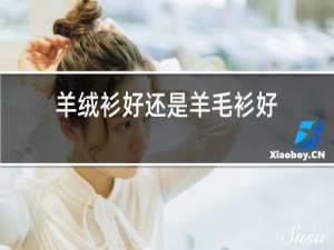 羊绒衫好还是羊毛衫好