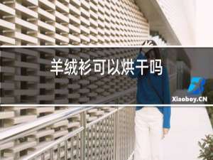 羊绒衫可以烘干吗