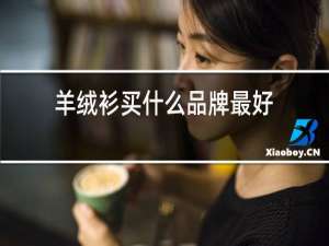 羊绒衫买什么品牌最好