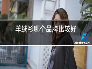 羊绒衫哪个品牌比较好