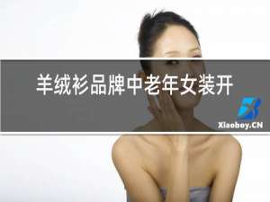 羊绒衫品牌中老年女装开衫