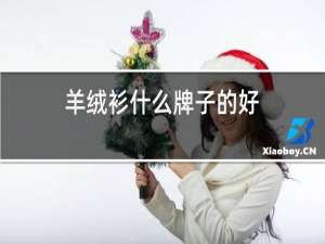 羊绒衫什么牌子的好