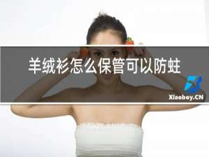 羊绒衫怎么保管可以防蛀?
