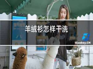 羊绒衫怎样干洗