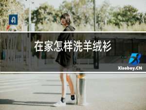 在家怎样洗羊绒衫
