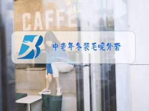 中老年冬装毛呢外套