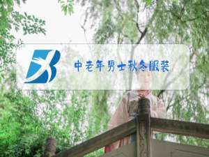 中老年男士秋冬服装