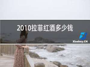 2010拉菲红酒多少钱一瓶