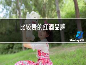 比较贵的红酒品牌