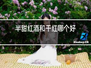 半甜红酒和干红哪个好