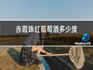 赤霞珠红葡萄酒多少度