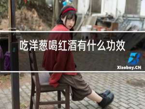 吃洋葱喝红酒有什么功效