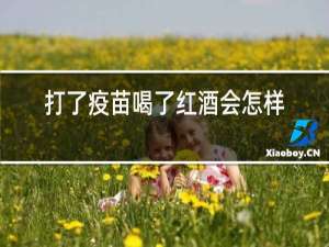 打了疫苗喝了红酒会怎样