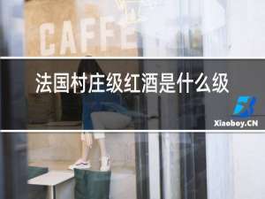 法国村庄级红酒是什么级