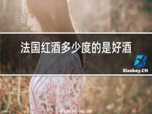 法国红酒多少度的是好酒
