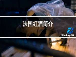 法国红酒简介