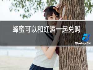 蜂蜜可以和红酒一起兑吗