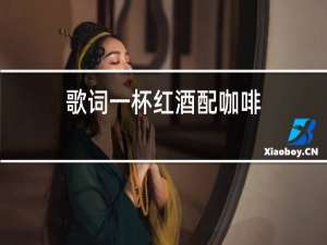 歌词一杯红酒配咖啡