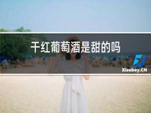 干红葡萄酒是甜的吗